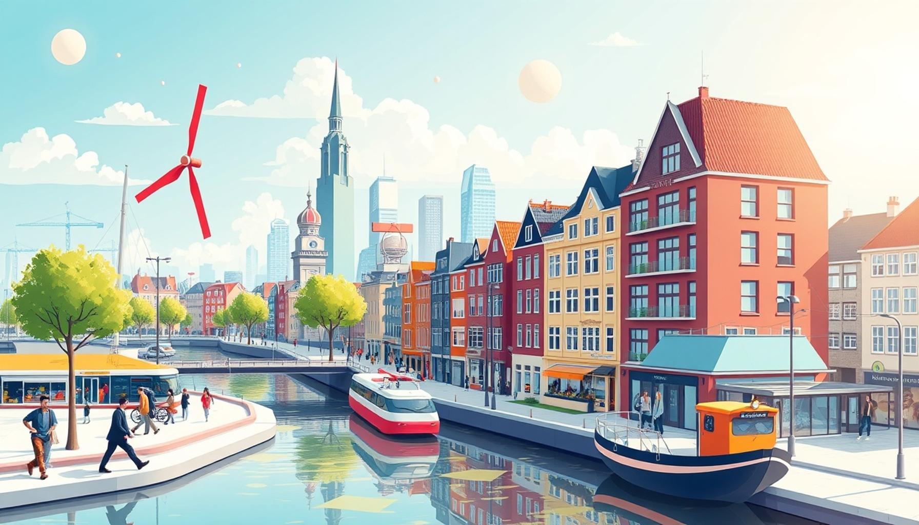 Slimme Steden: Hoe Technologie de Stedelijke Infrastructuur in Nederland Hervormt
